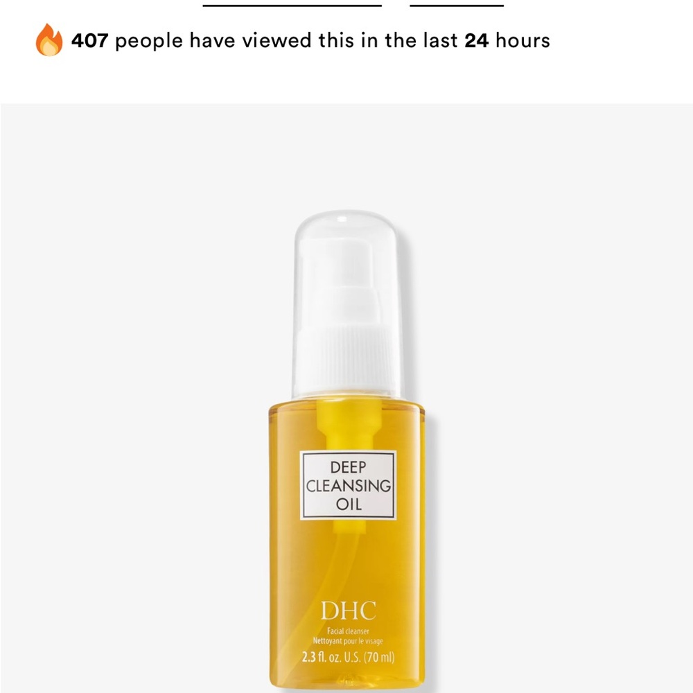 DHC Deep Cleansing Oil